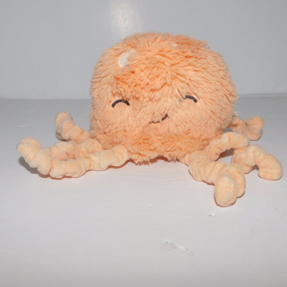 Slumberkins Mini Orange Peach Jellyfish Plush Stuffed Toy
